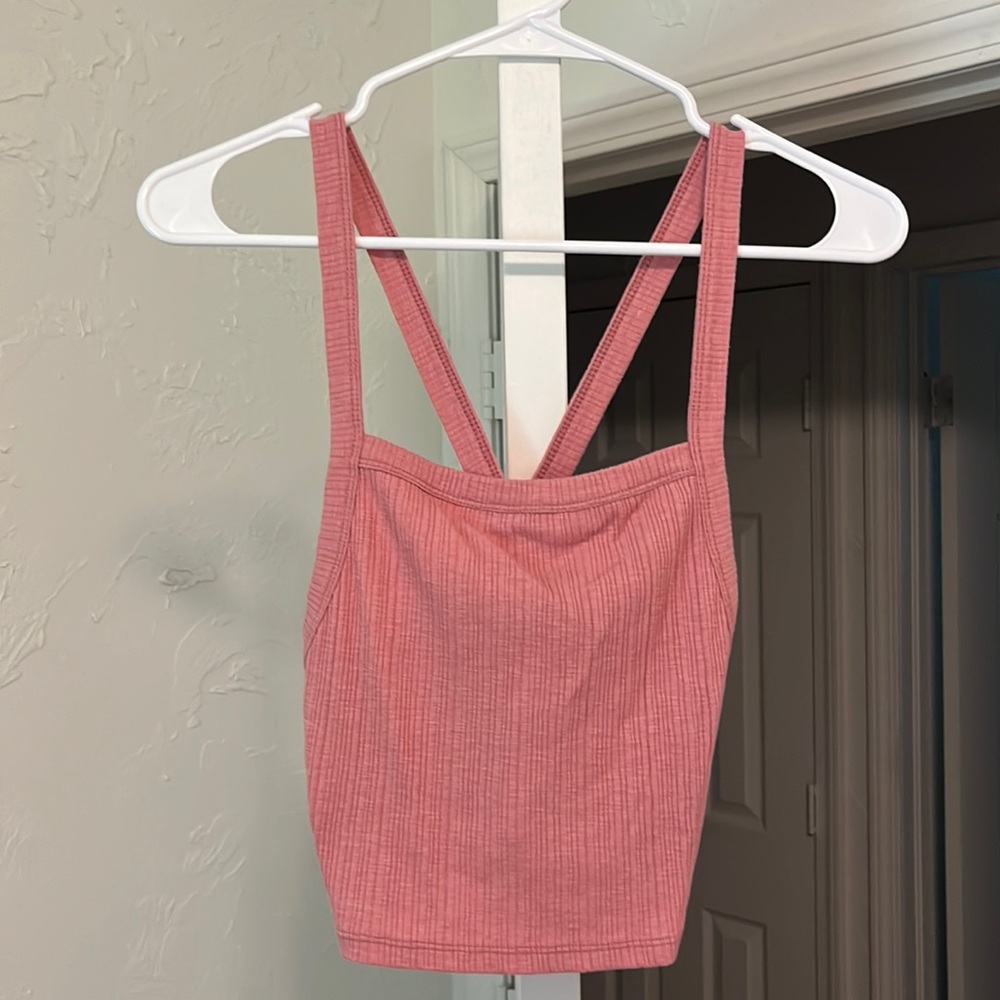American eagle cropped tank